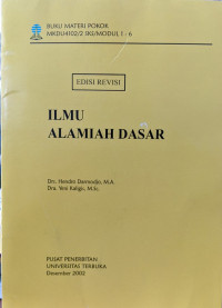 ILMU ALAMIAH DASAR / HENDRO DARMODJO