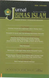 JURNAL BIMAS ISLAM/ Akreditasi LIPI Nomor:737/Akred/P2MI-LIPI/04/2016