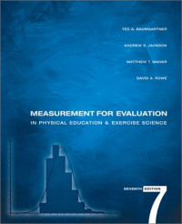 Measurement for Evaluation in Physical Education & Exercise Science