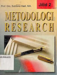 Metodologi Research / Sutrisno Hadi