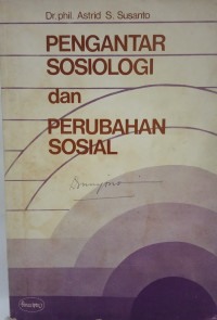 Pengantar Sosiologi dan Perubahan Sosial