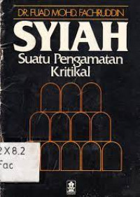 Syiah: Suatu Pengamatan Kritikal