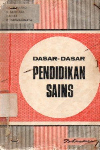 Dasar-Dasar Pendidikan Sains