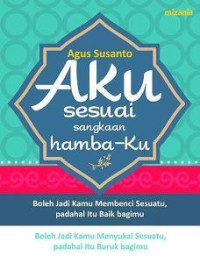 Aku sesuai sangkaan hamba-Ku