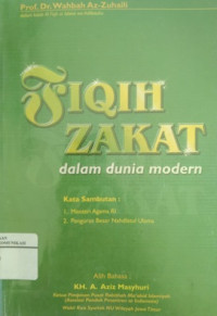 Fiqih Zakat Dalam dunia Modern