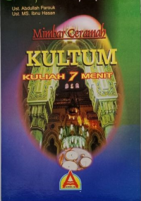 Mimbar ceramah kultum (kuliah tujuh menit)