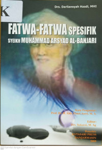 Fatwa-Fatwa Spesifik Syeikh Muhammad Arsyad al-Banjary